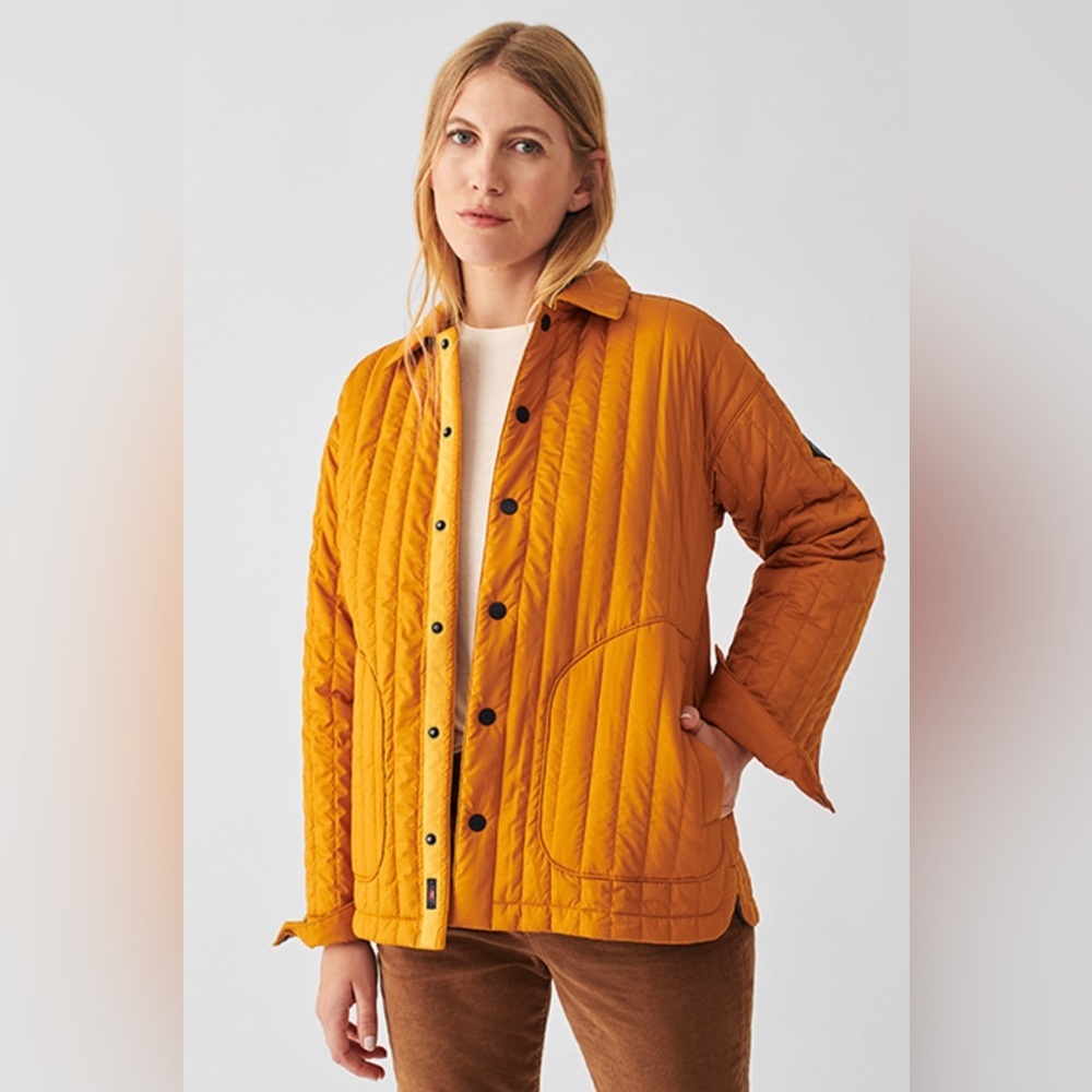Faherty Atmosphere Brook Jacket In Amber - Picture 2 of 6
